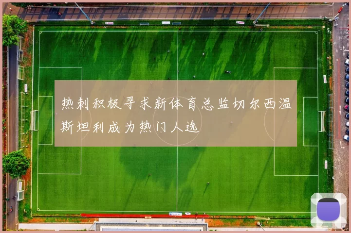 热刺积极寻求新体育总监切尔西温斯坦利成为热门人选