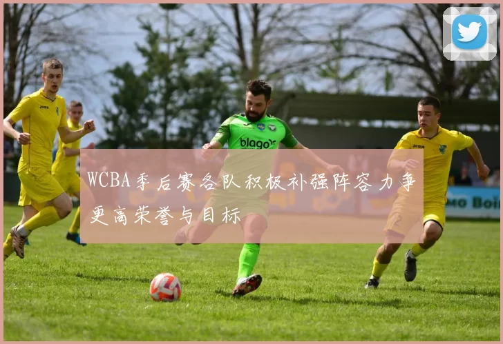 WCBA季后赛各队积极补强阵容力争更高荣誉与目标