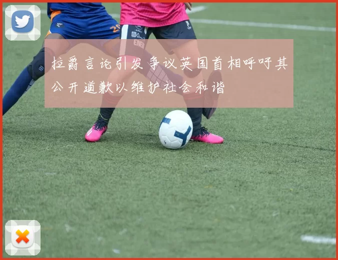 拉爵言论引发争议英国首相呼吁其公开道歉以维护社会和谐